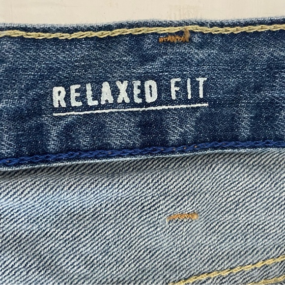 Nautica Relaxed Fit Blue Denim Jeans 100% Cotton Big & Tall, Menas sizes 42/32 - Picture 6 of 14